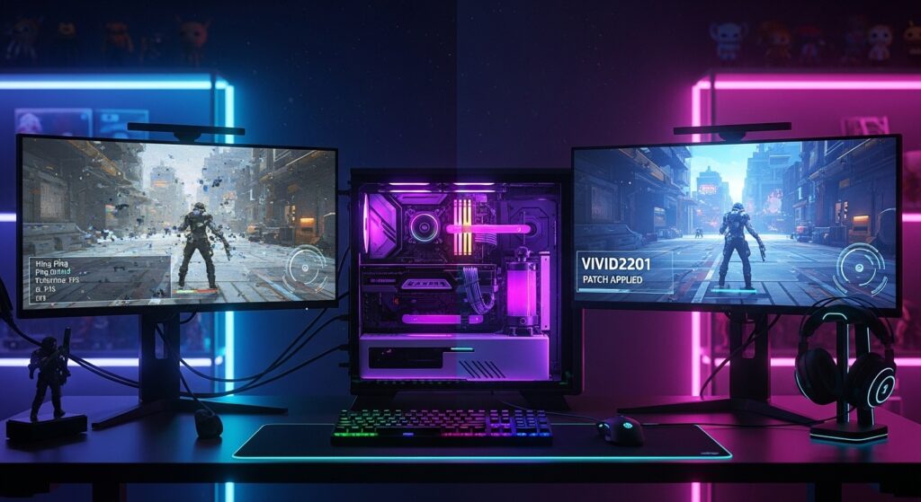 Gaming Vivid2201 patches